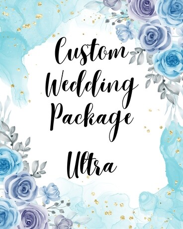 Custom Wedding - 5000 Flower Arrangement