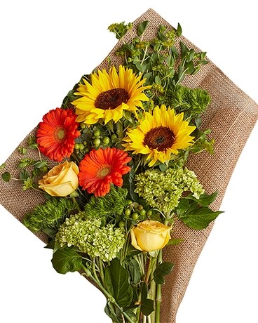 Sunny Citrus Bouquet Flower Arrangement