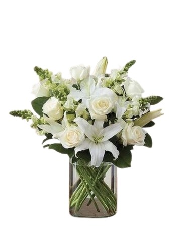 Classic All White Arrangement