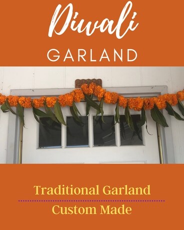 Diwali Garland Flower Arrangement