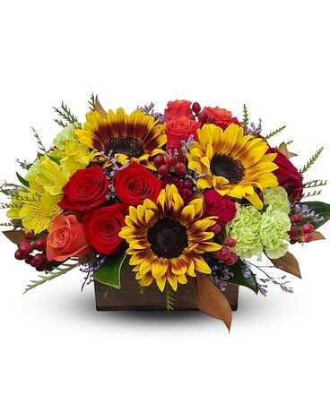 Rustic Charm Flower Arrangement