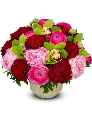 Hearts A Flutter Flower Arrangement