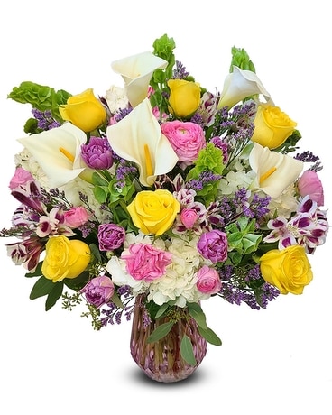 Marvels of Spring Flower Arrangement