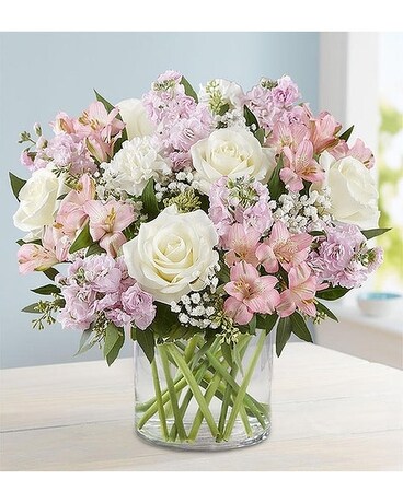 Lovely Blush  # MF174315L Flower Arrangement