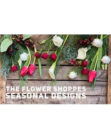 Seasonal Holiday Designers Choice Flower Arrangement
