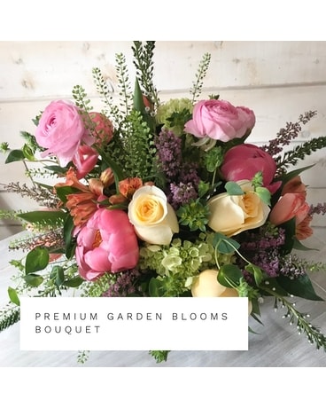 Premium Garden Blooms Flower Arrangement