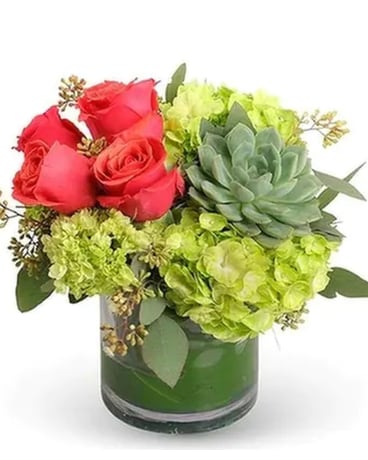 Tangerine Mojito Flower Arrangement