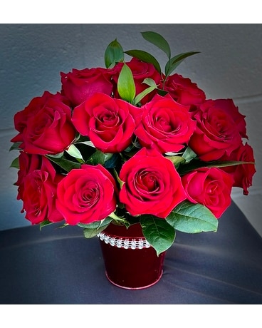 Diamonds Are A Girl’s Best Friend Flower Arrangement