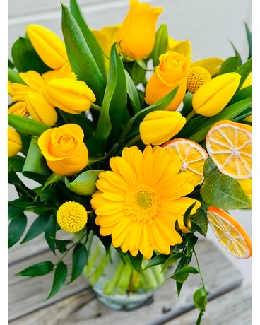 Splash into Spring Flower Arrangement