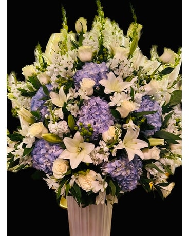 Cape Cod Sympathy Basket Flower Arrangement