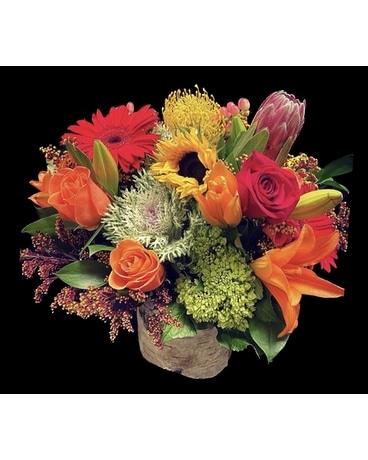 New England Harvest Flower Arrangement