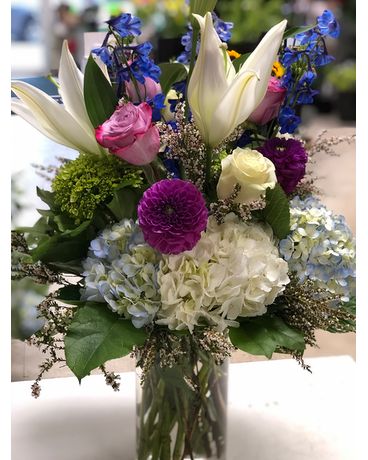 New England Sea Coast Flower Arrangement
