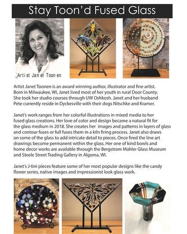 Janet Toonen Fused Glass Bio Gifts