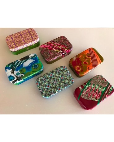 Polymer Clay Recycled Altoid Container Gifts