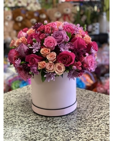 Flower Box Flower Arrangement