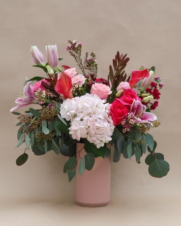 Lush Romance Flower Arrangement