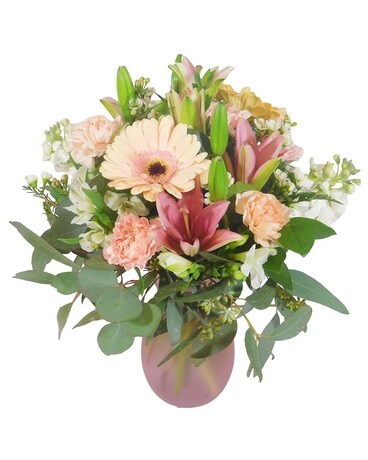Pink Romance Flower Arrangement