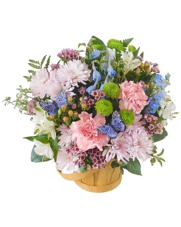 Butterfly Kisses Flower Arrangement
