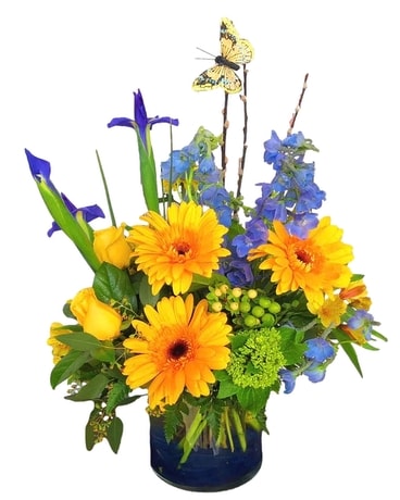 Blooming Butterflies Flower Arrangement