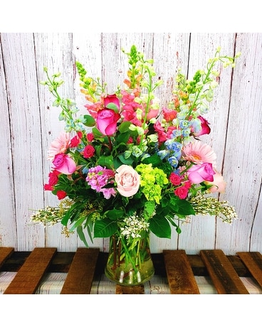 Love In Bloom Flower Arrangement