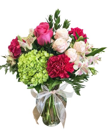 Perfectly Pink Flower Arrangement