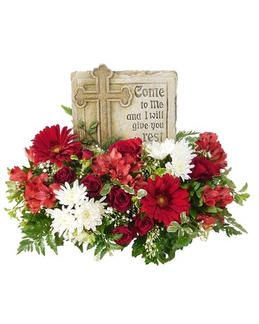 Deepest Condolences Flower Arrangement