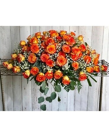 Stunning 2-Tone Flower Arrangement