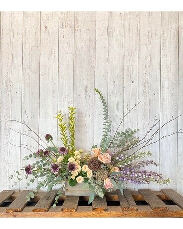 Violet Flower Arrangement