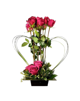 Standard size, 25 inches height and 18.5 inches wide.