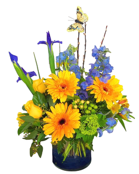 Blooming Butterflies Flower Arrangement