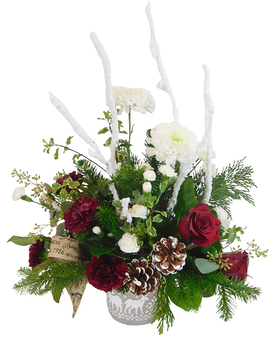 Sweater Weather Flower Arrangement