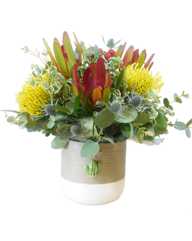 Standard size, 12 inches height and 12 inches wide.