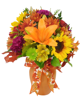 Spiced Maple Flower Arrangement