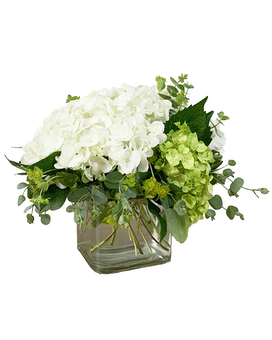 Standard size, 10.5 inches height and 12 inches wide.