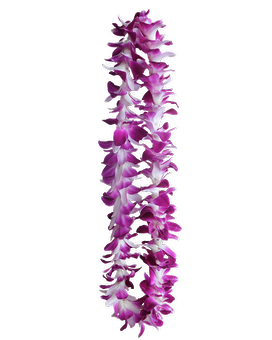 Purple Dendrobium Orchid Lei Flower Arrangement