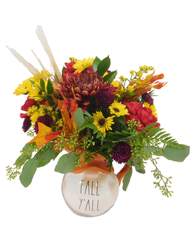 Fall Y'All Flower Arrangement