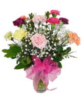 Mixed Dozen Carnations in Tempe AZ - Watson's Florist & Flower