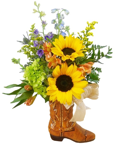 Cowboy Up Flower Arrangement