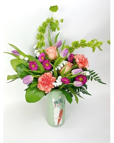 Peter Rabbit Flower Arrangement