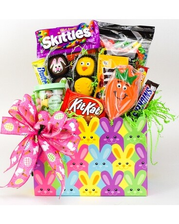Easter Esweets Treat Box Gift Basket