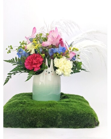 Little Bunny Peep Flower Arrangement