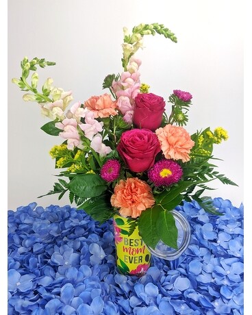 Best Mom Ever Tervis Flower Arrangement