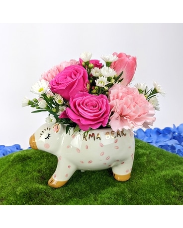 Mama Bear Petite Flower Arrangement