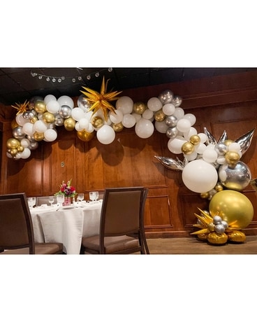 Prom Night Dinner Garland Balloons