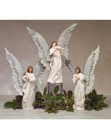 Sympathy Angel With Instrument Gifts