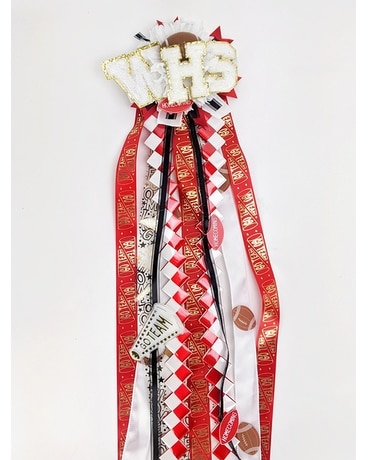 Westside Homecoming Mum Corsage