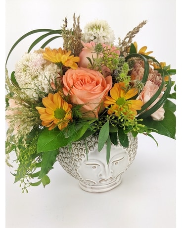 Harvest Moon Flower Arrangement