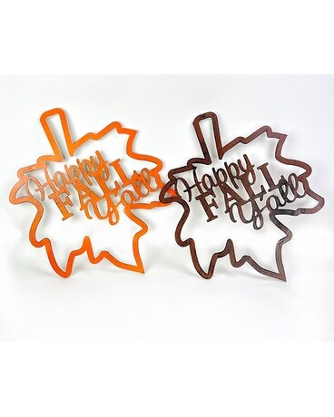 Happy Fall Y'all Leaf Door Hanger Gifts