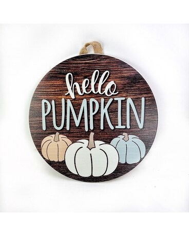Hello Pumpkin Door Hanger Gifts