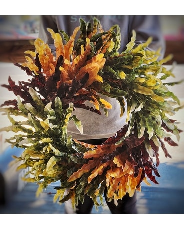 Ombre Fall Wreath Wreath